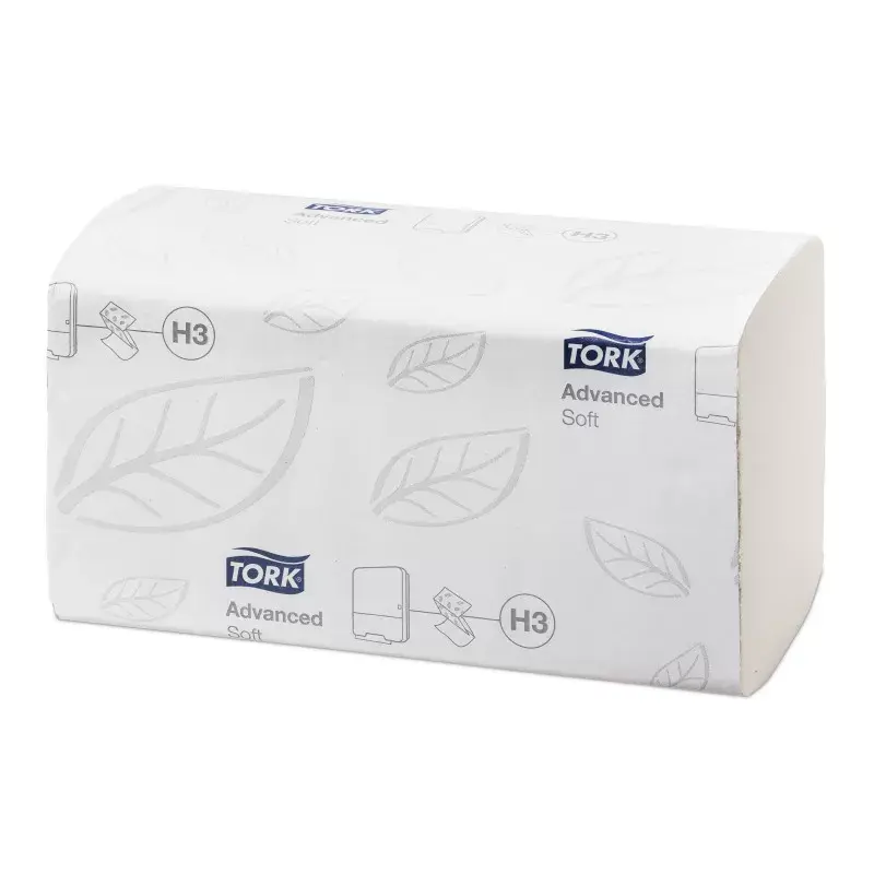 Papīra dvieļi Tork 290143 250 loksnes balti