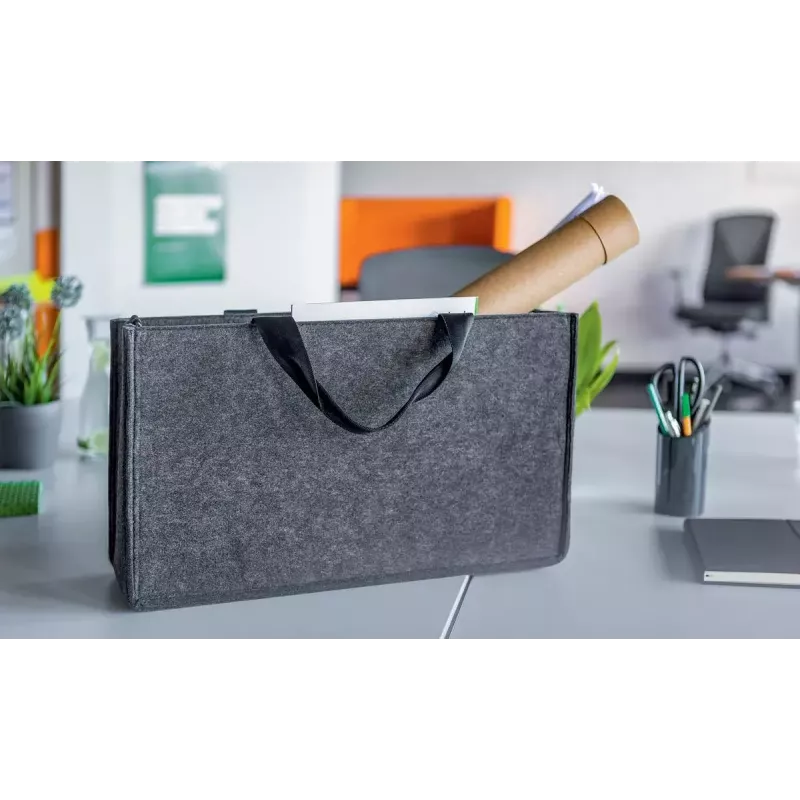 Plecu soma Sigel BA411 filca pelēka Unisex Liela