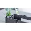 Plecu soma Sigel BA411 filca pelēka Unisex Liela