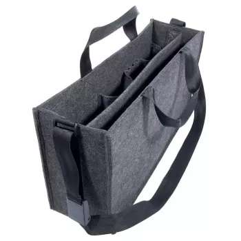 Plecu soma Sigel BA411 filca pelēka Unisex Liela