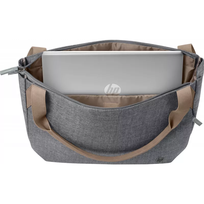 Toploader soma HP Renew 14 Grey Tote, līdz 14 collu klēpjdatoriem