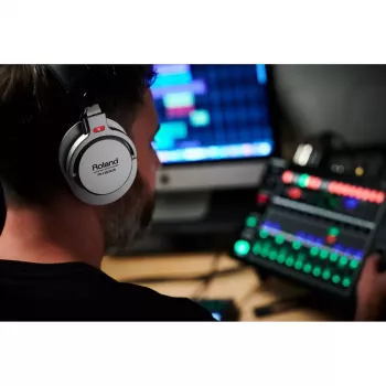 Austiņas Roland RH-200S Vadu Melnas Sudraba 20-20000 Hz