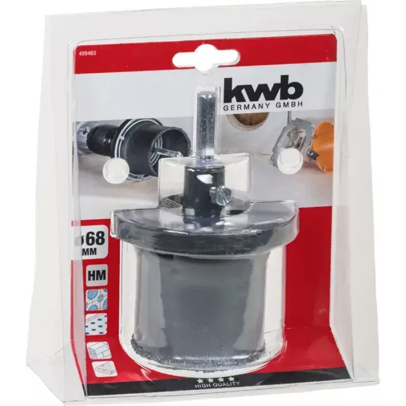 KWB 499463 Urbju kronis 6,8 cm keramikai, betonam, plastmasai