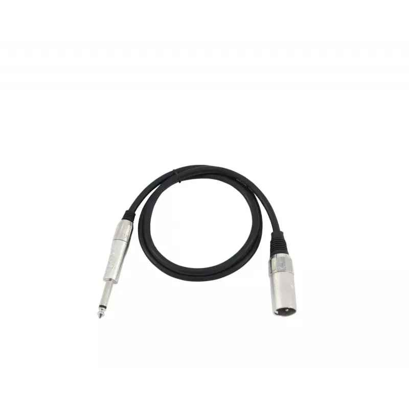 Audio kabelis Omnitronic 3022519A 0,9m XLR 6,35mm Melns