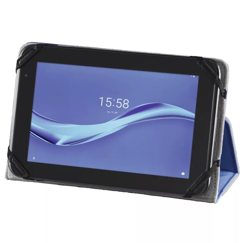 Hama Strap Folio maciņš planšetdatoram 27,9 cm (11 inch) Zils
