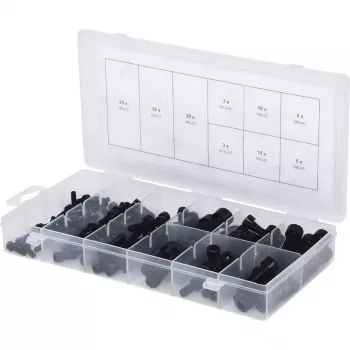 Skrūvju komplekts KS Tools 970.0390, 106 gab., DIN 912
