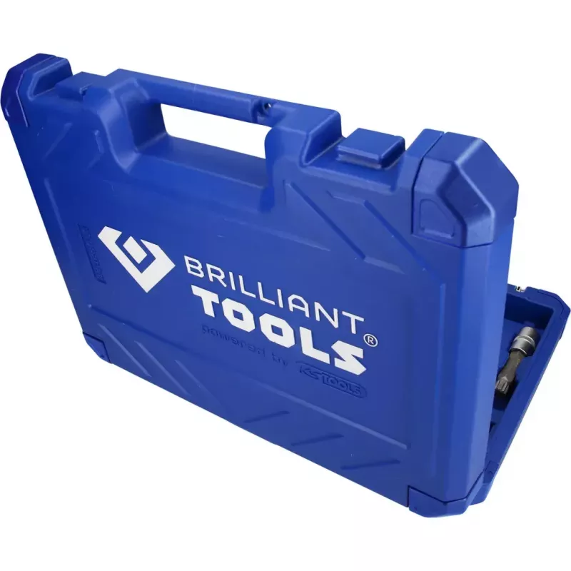 Brilliant Tools BT022026 uzgriežņu atslēgu komplekts, 26 daļas, 1/2 inch (12,5 mm), XZN