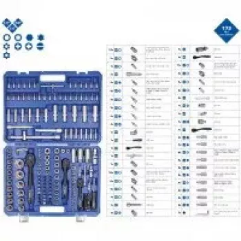 Uzgriežņu atslēgu komplekts Brilliant Tools BT023172, 1/2 inch piedziņa, collu (SAE) izmēri