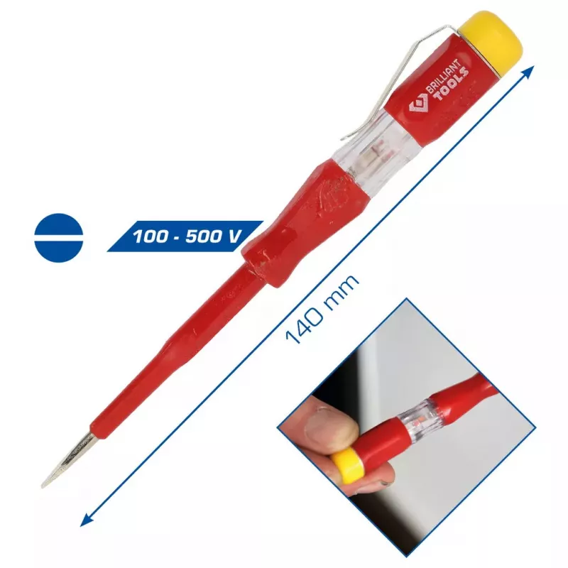 Sprieguma indikators Brilliant Tools BT120900
