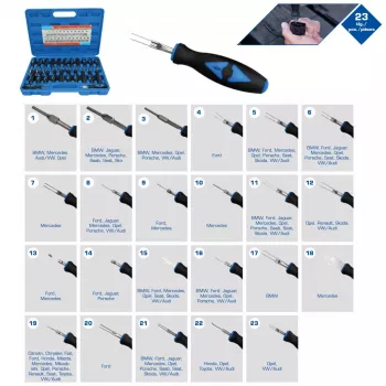 Remonta rīku komplekts Brilliant Tools BT511100 – 23 daļas