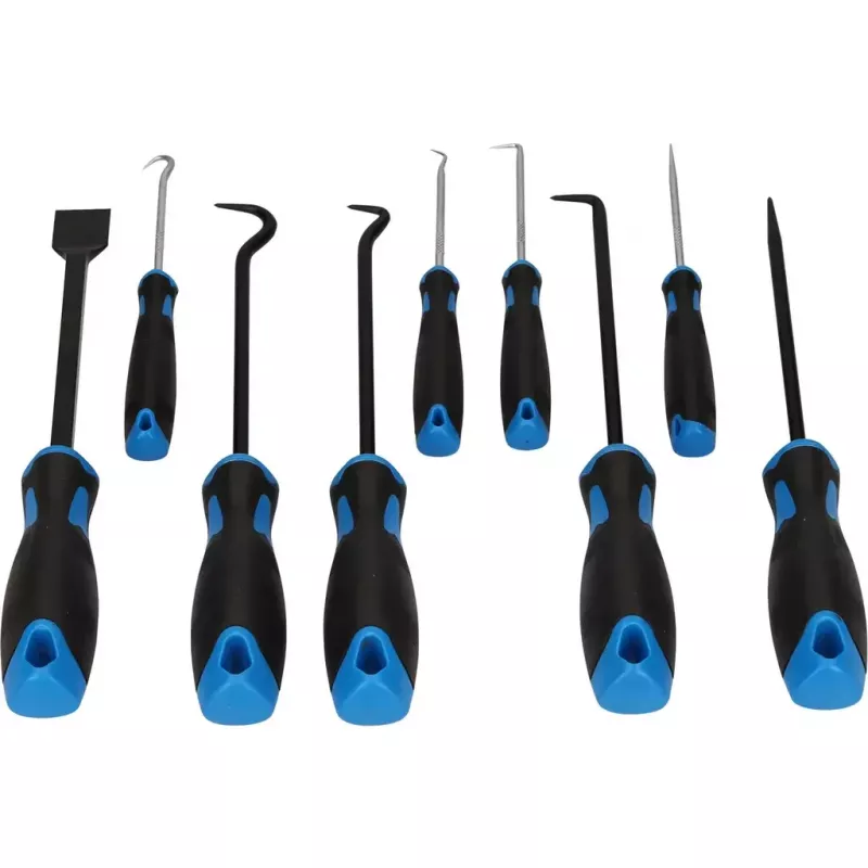Brilliant Tools BT542010 9-daļīgs komplekts vārpstu blīvju un O-gredzenu noņemšanai
