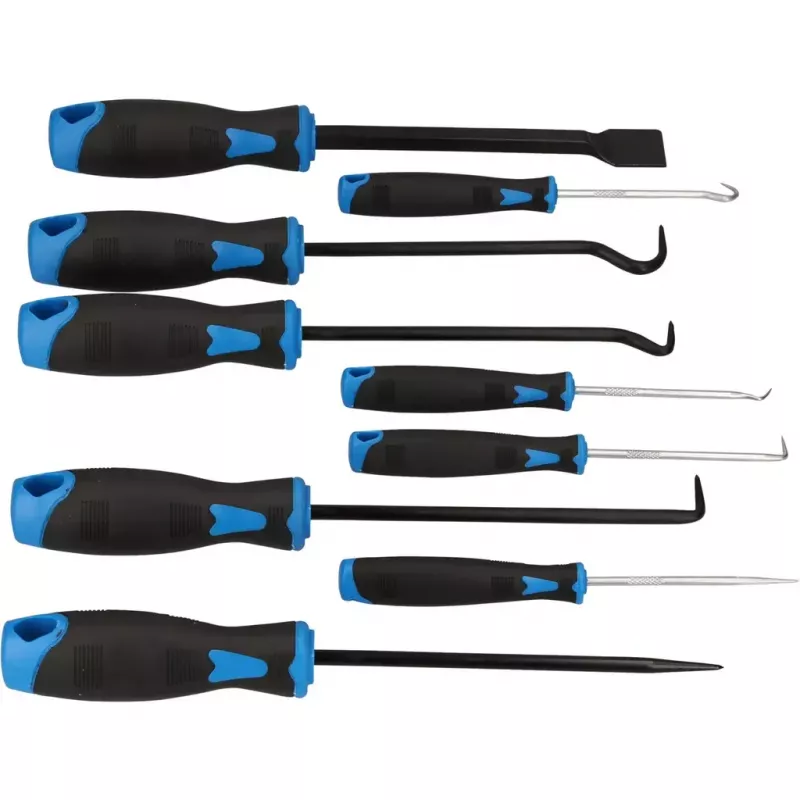 Brilliant Tools BT542010 9-daļīgs komplekts vārpstu blīvju un O-gredzenu noņemšanai