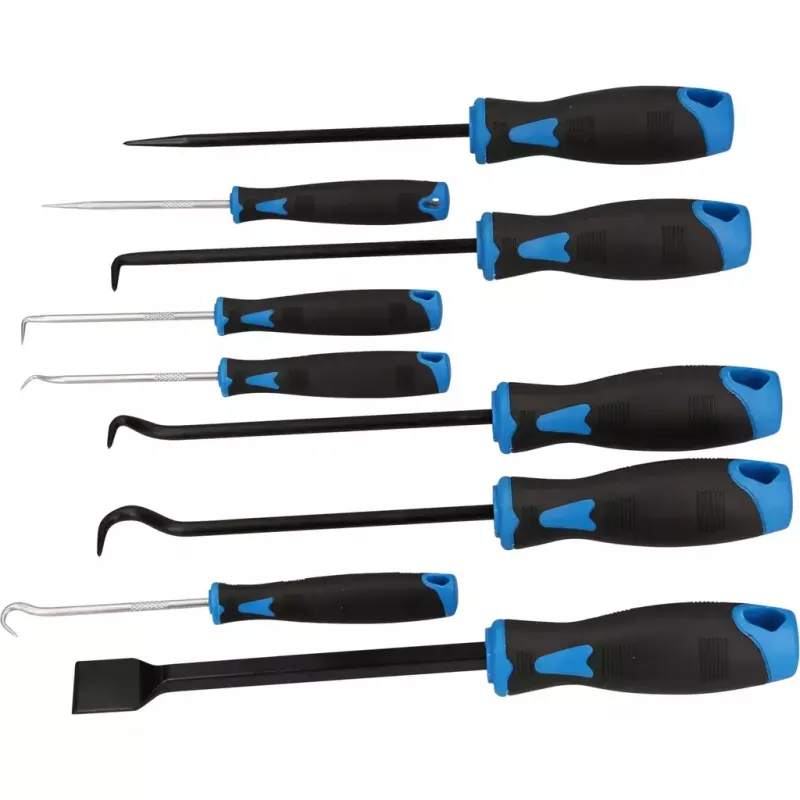 Brilliant Tools BT542010 9-daļīgs komplekts vārpstu blīvju un O-gredzenu noņemšanai