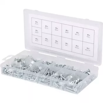 Skrūvju/Bultskrūvju komplekts KS Tools 970.0430, 550 gab., ISO 7050