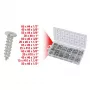Skrūvju/Bultskrūvju komplekts KS Tools 970.0430, 550 gab., ISO 7050