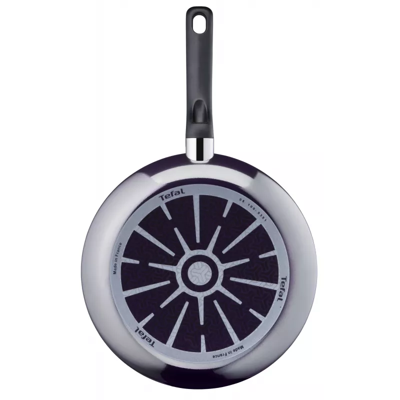 Universālā panna Tefal Resist D52606 Apaļa 28 cm Melna