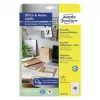 Pašlīmējošas printera etiķetes Avery LR3657-10 Baltas 2,54x4,85 cm 400 gab.
