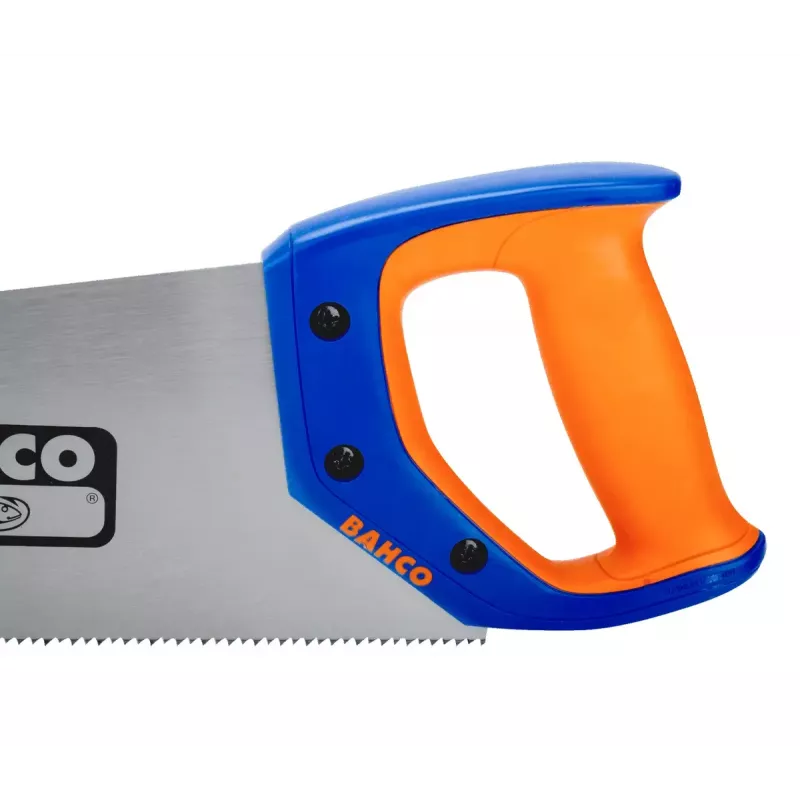 Zāģis ar muguriņu Bahco 244P-22-U7-HP 55 cm zils oranžs nerūsējošais tērauds
