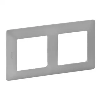 Legrand 754132 kontaktligzdas vāks / slēdža rāmis alumīnija krāsā