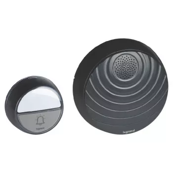 Legrand 094253 bezvadu zvana komplekts, antracīta