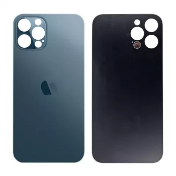 CoreParts Apple iPhone 12 Pro aizmugurējā stikla vāciņš - Klusā okeāna zils