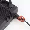 ACT barošanas vads CEE 7/7 (leņķa) - C13 IEC Lock+ melns 2 m, EL332S, 5 komplekts
