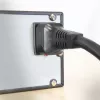 ACT barošanas vads C19 IEC Lock - atvērts gals melns 2 m, PC1174, 5 komplekts