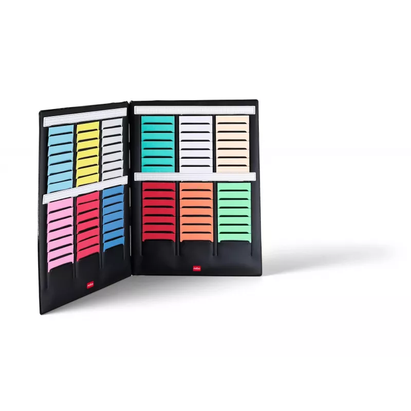Nobo mini T-Card plānošanas komplekts, 2. izmērs, 96 sloti
