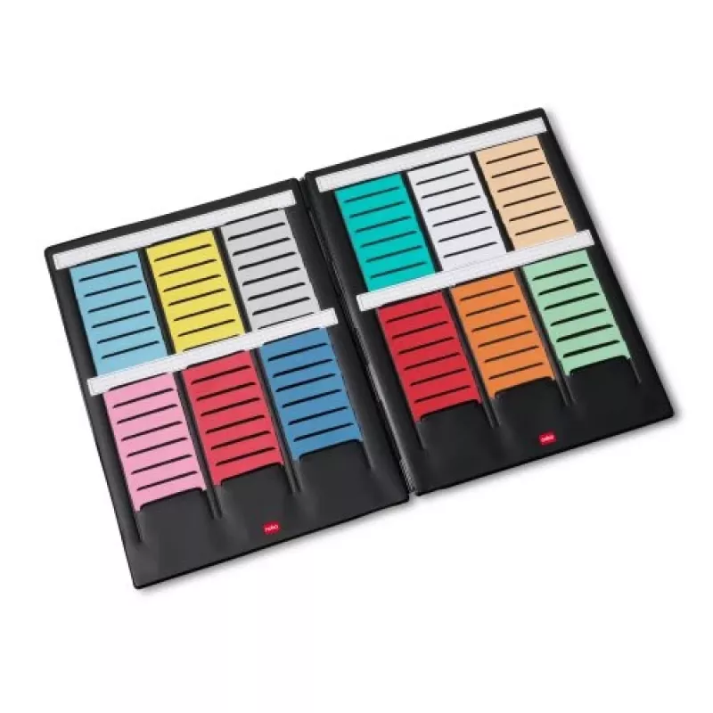 Nobo mini T-Card plānošanas komplekts, 2. izmērs, 96 sloti
