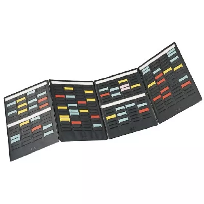 Nobo mini T-Card plānošanas komplekts, 2. izmērs, 96 sloti