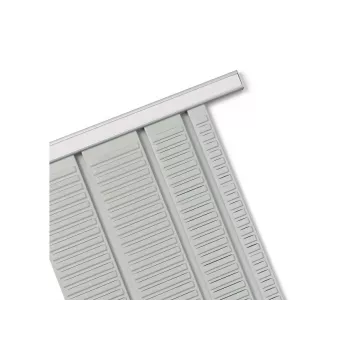 Nobo T-Card Link Bars Metal Size 24, alumīnijs, balts, 772 mm, 13 mm, 450 g, 36 mm