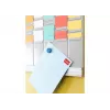 Nobo T-Card Link Bars Metal Size 24, alumīnijs, balts, 772 mm, 13 mm, 450 g, 36 mm