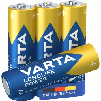 Varta 4906/4B AA sārma baterija, 4 gab. iepakojumā