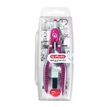 Cirkulis Bow Compass Herlitz 11122348 Ciāns Rozā