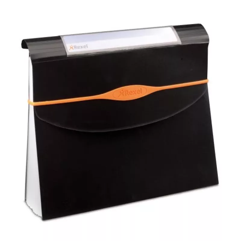 Rexel Optima Expander 13 daļas Melns