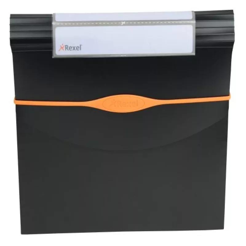Rexel Optima Expander 13 daļas Melns