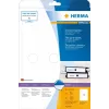HERMA 5167 A4 piekaramo mapju uzlīmes 63x297 mm balts matēts necaurspīdīgs papīrs 75 gab.