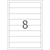 Pašlīmējošās printera etiķetes HERMA File etiķetes A4 192x34 mm