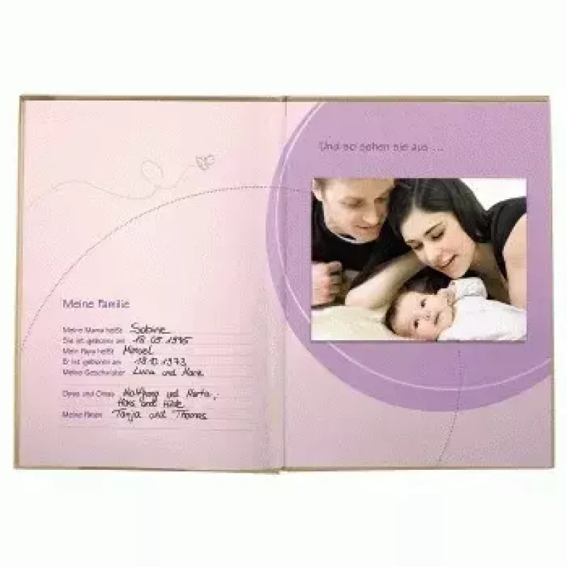 Hama Baby Diary “Baby Feel” fotoalbums bēšs 44 lapas