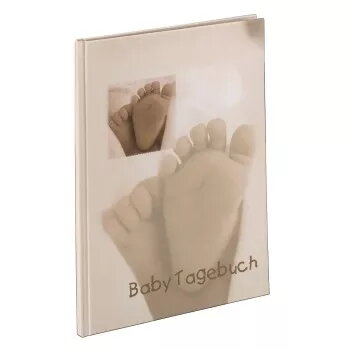 Hama Baby Diary “Baby Feel” fotoalbums bēšs 44 lapas