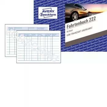 Grāmatvedības veidlapa Avery 222 A6 40 lapas