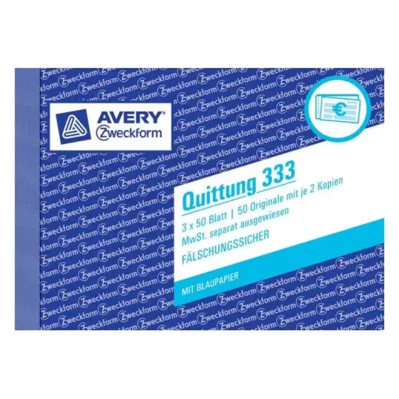 Biļetes Avery 333 150 gab.