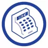 Administrācijas grāmata Avery 452 zili balta