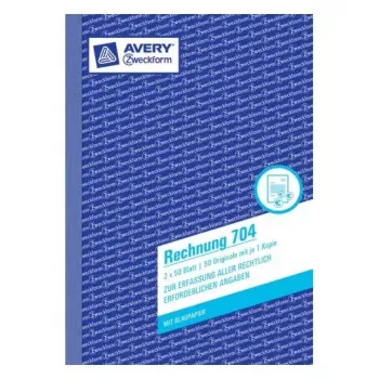 Administrācijas grāmata Avery 704
