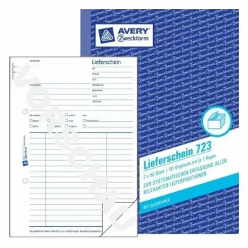 Administrācijas grāmata AVERY 723 balta