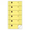 Biļetes Avery 832, 300 gab., dzeltenas