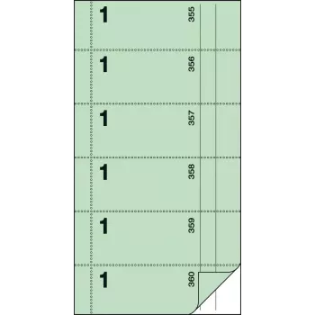Nelīmējošā etiķete Sigel BO001 Zaļa Taisnstūrveida 105 x 200 mm