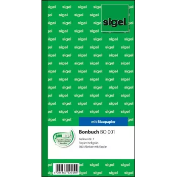 Nelīmējošā etiķete Sigel BO001 Zaļa Taisnstūrveida 105 x 200 mm