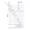 Administrācijas grāmata Avery 1230 Zili Balta