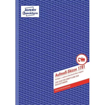Grāmatvedības žurnāls/grāmata AVERY 1781 A4 50 lapas